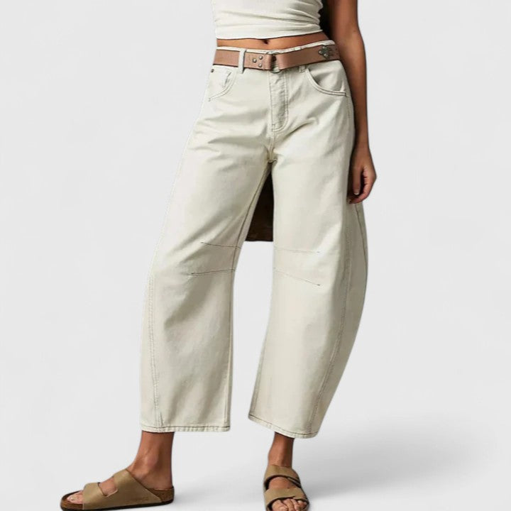 Monique | Comfortable Wide Trousers