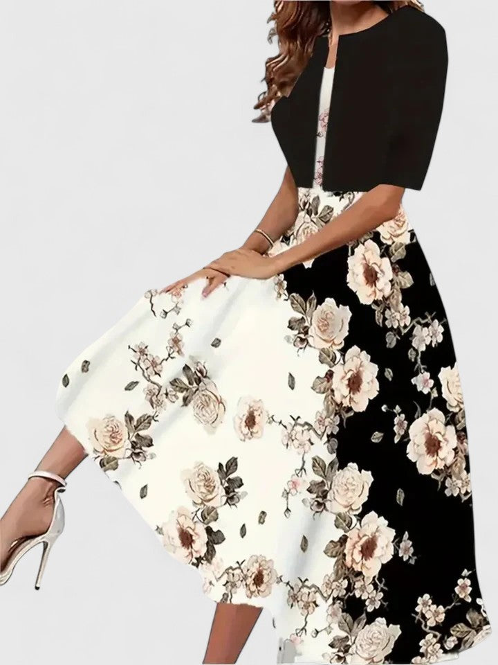 Rosemary | Elegant Midi Dress