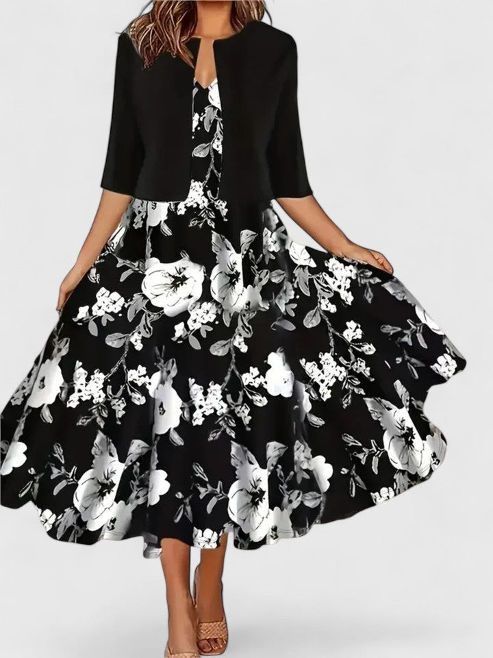 Rosemary | Elegant Midi Dress