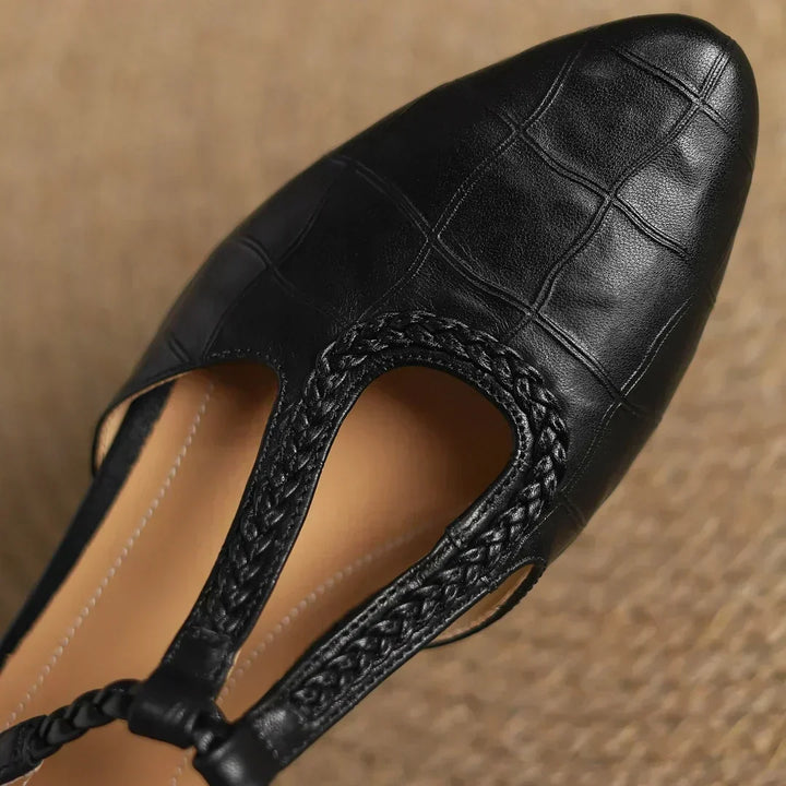 MARIEKE | LEATHER MARY JANES