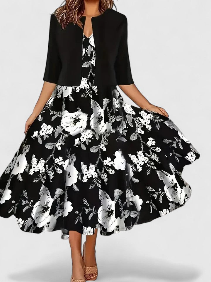 Rosemary | Elegant Midi Dress