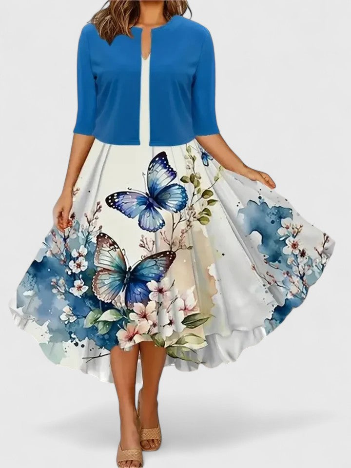 Rosemary | Elegant Midi Dress