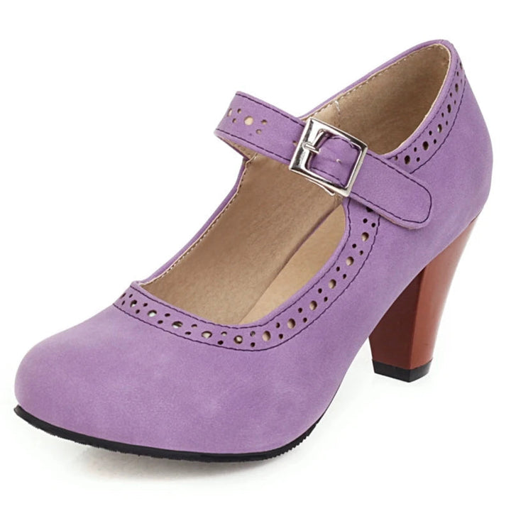 FLEUR | MARY JANES WITH ADJUSTABLE HEEL