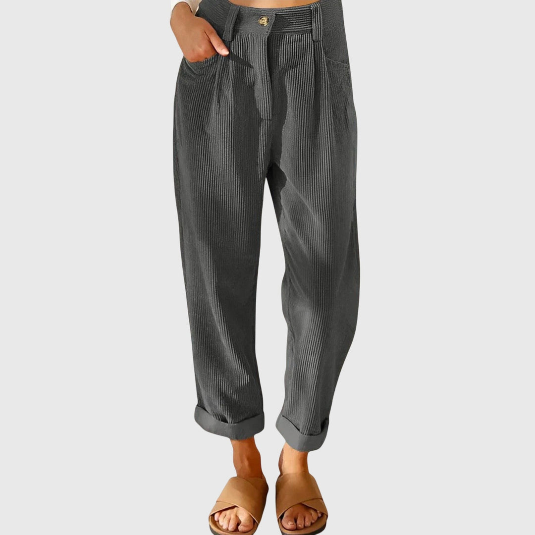 Truus | Modern Corduroy Trousers