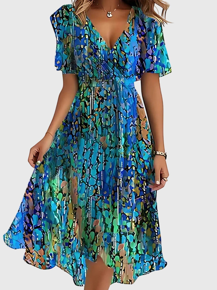 Isa | Summer Dress with Tummy Coverage