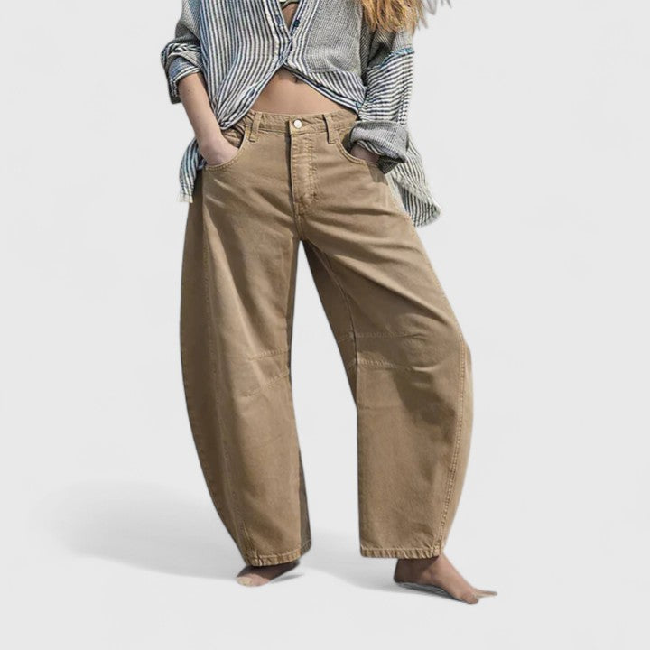 Monique | Comfortable Wide Trousers
