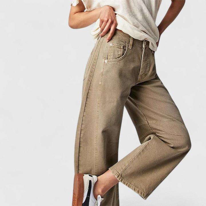 Monique | Comfortable Wide Trousers