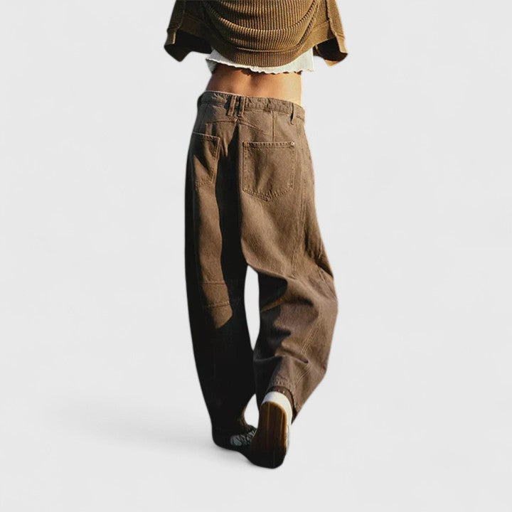 Monique | Comfortable Wide Trousers