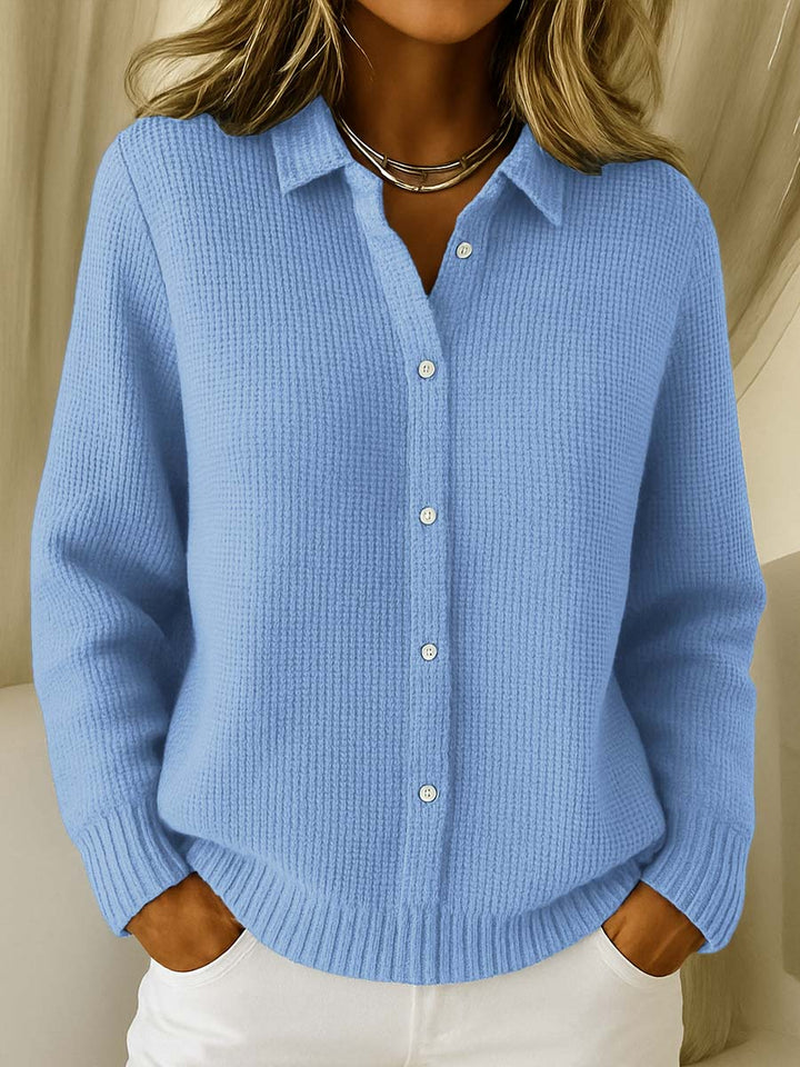Marieke | Structured Jumper with Buttons