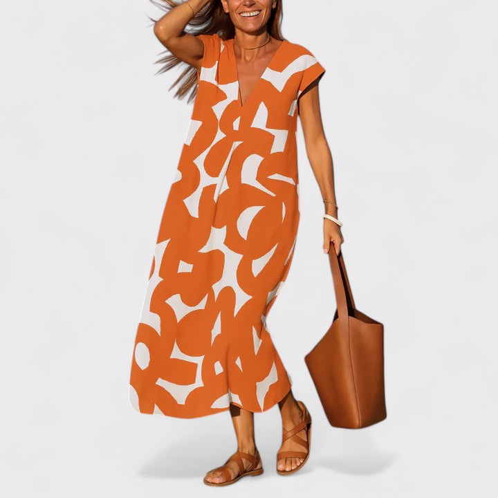 Lotte | V-Neck Floaty Dress