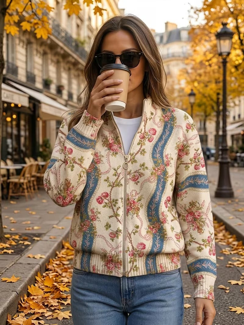 Camila - Climbing Rose Cardigan