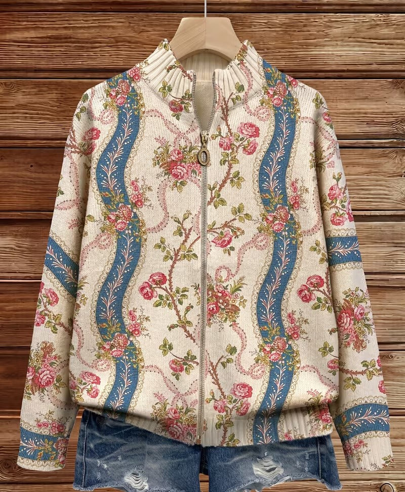 Camila - Climbing Rose Cardigan