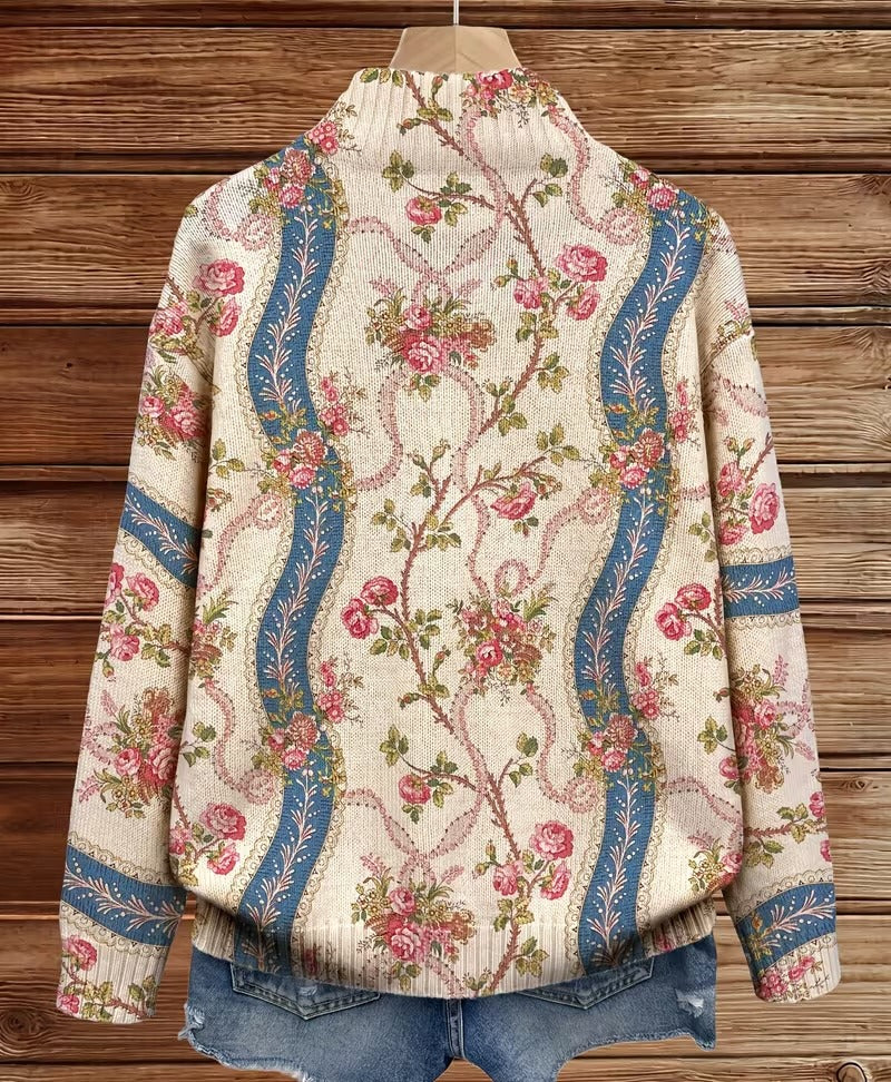 Camila - Climbing Rose Cardigan