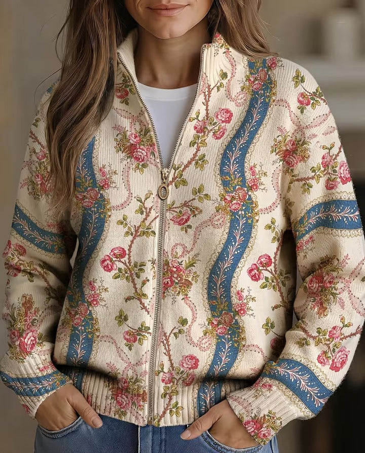 Camila - Climbing Rose Cardigan