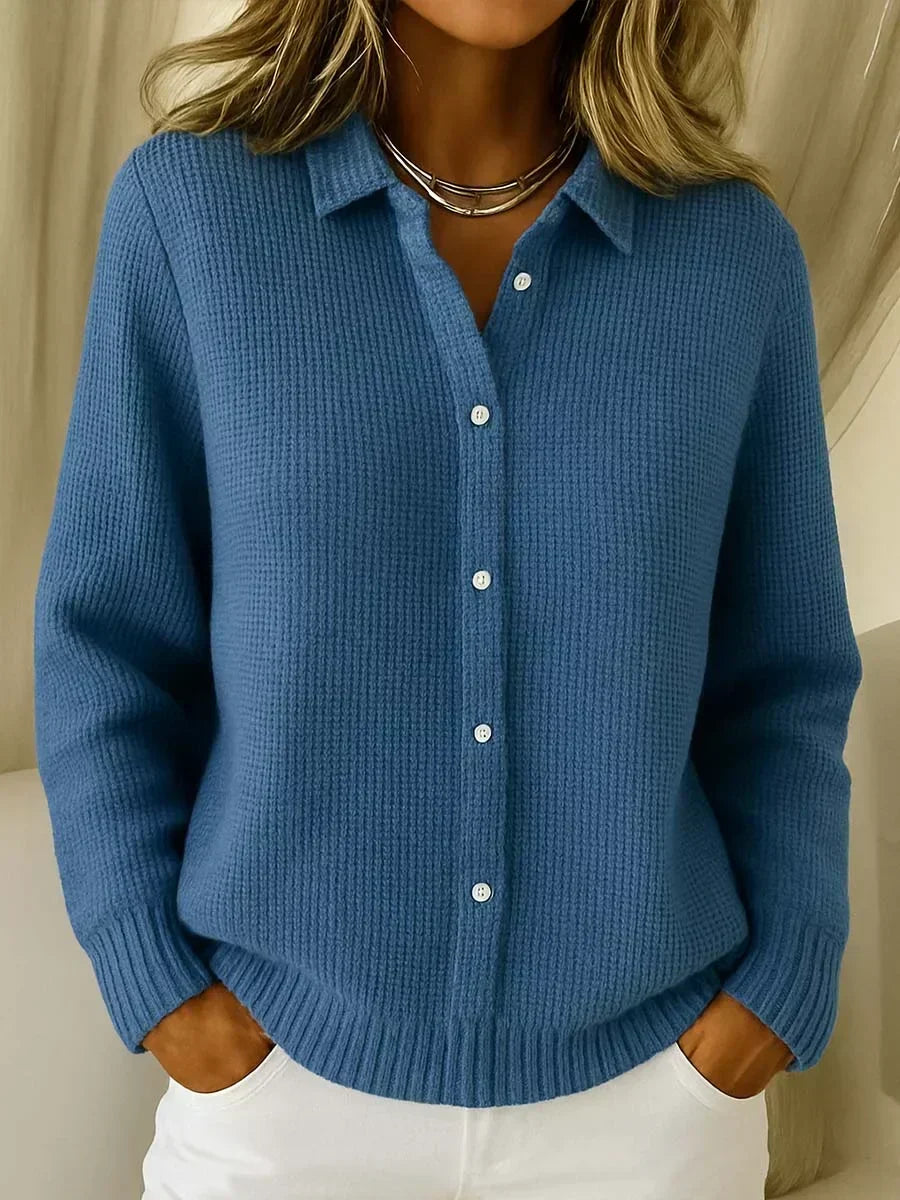 Marieke | Structured Jumper with Buttons