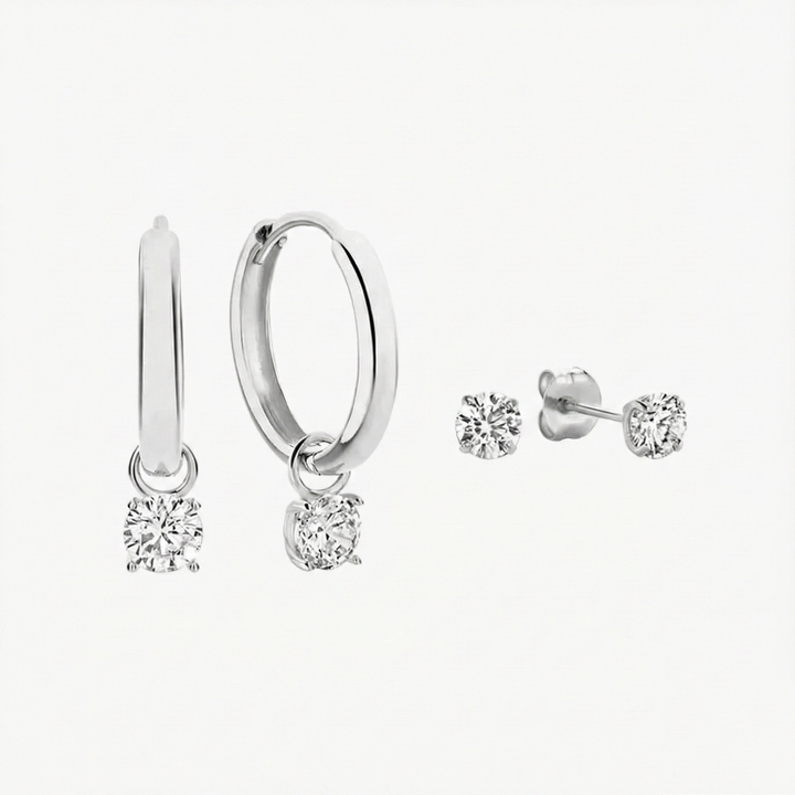 Set of the Earrings Tears of the Moon