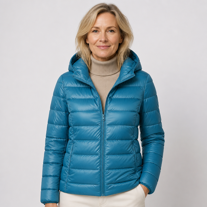 Vera | Mid-Season Jacket, Navy Blue