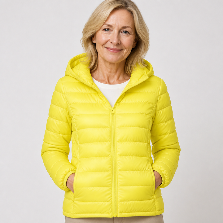 Noor | Mid-layer jacket, yellow