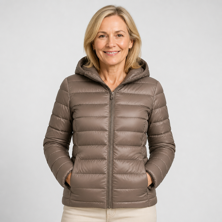 Ingrid | Mid-Season Jacket, Champagne