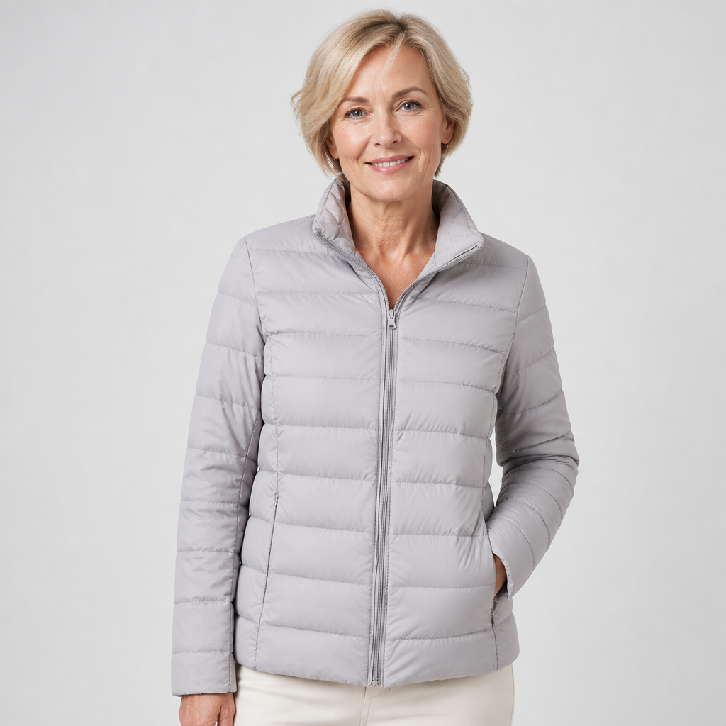 Saskia | Mid-Season Jacket, Grey