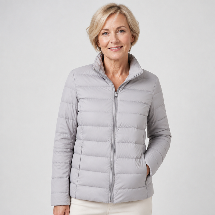 Saskia | Mid-Season Jacket, Grey