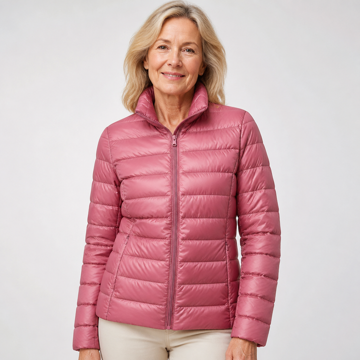 Lotte | Mid-Season Jacket, Salmon Colour