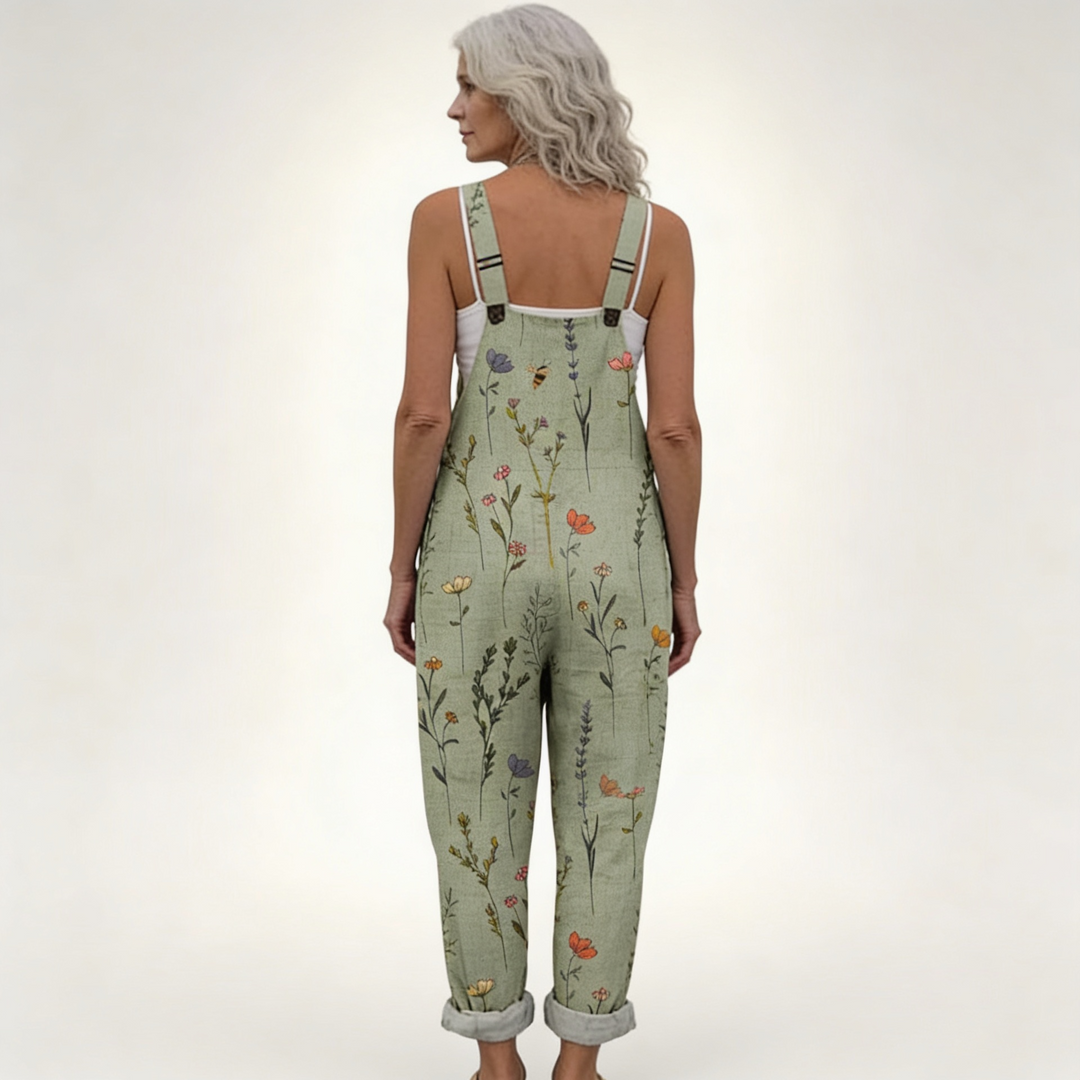 Truus | Sage Flower Dress