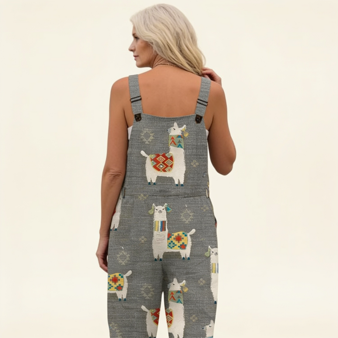 Stone | Grey Bohemian Llamas