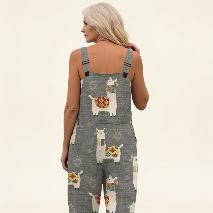 Stone | Grey Bohemian Llamas