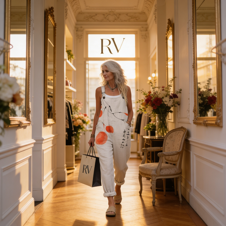 Rebecca | artistic coral-coloured light accents