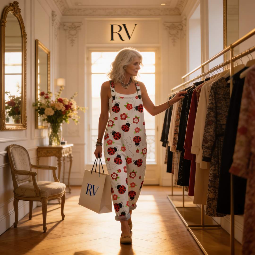Greta | Luminous ladybird dress