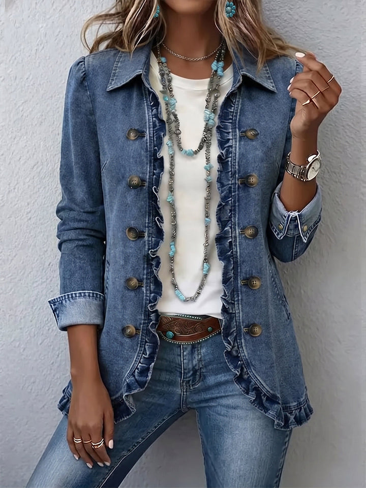 Nicole | Pleated Ruches Jacket