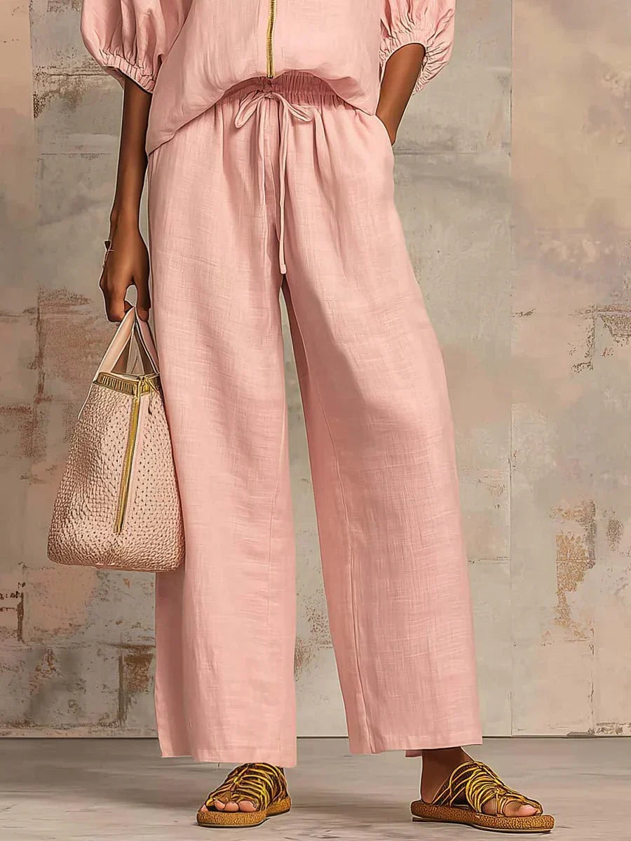 Henrietta | Set of Two: Shirt and Wide Trousers