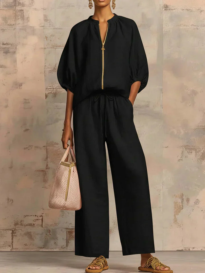 Henrietta | Set of Two: Shirt and Wide Trousers
