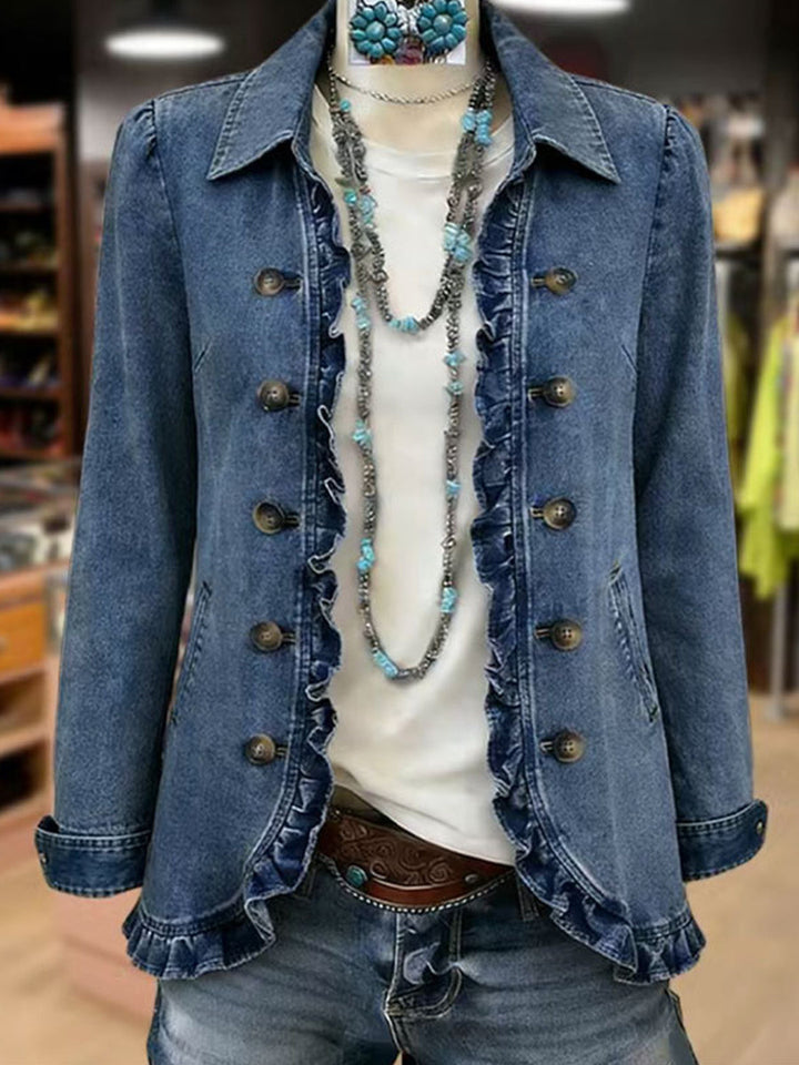 Nicole | Pleated Ruches Jacket
