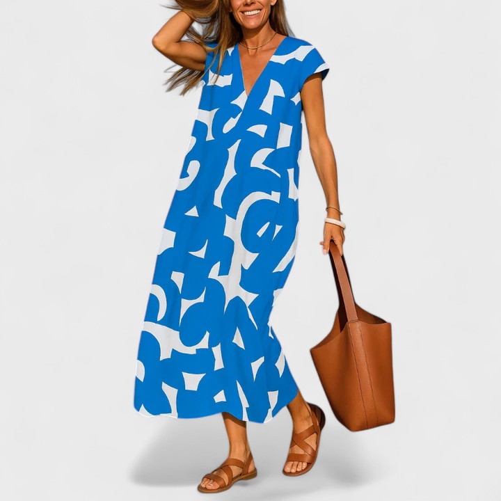 Lotte | V-Neck Floaty Dress