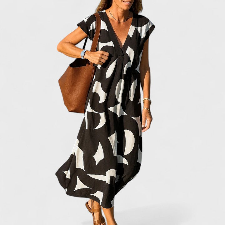 Lotte | V-Neck Floaty Dress