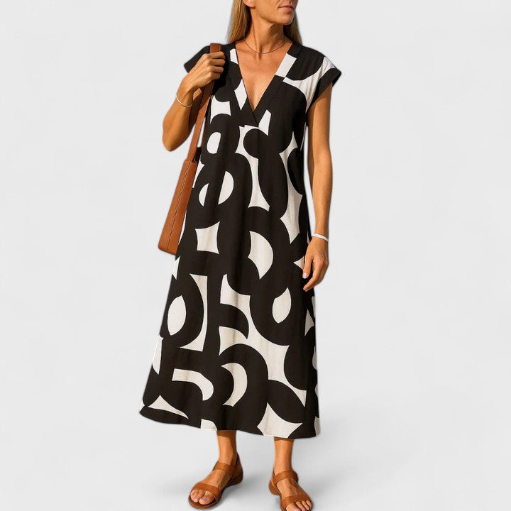 Lotte | V-Neck Floaty Dress