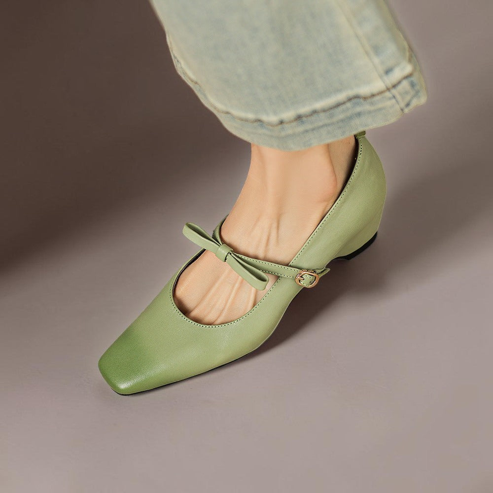NOOR | ELEGANT MARY JANES WITH BOW