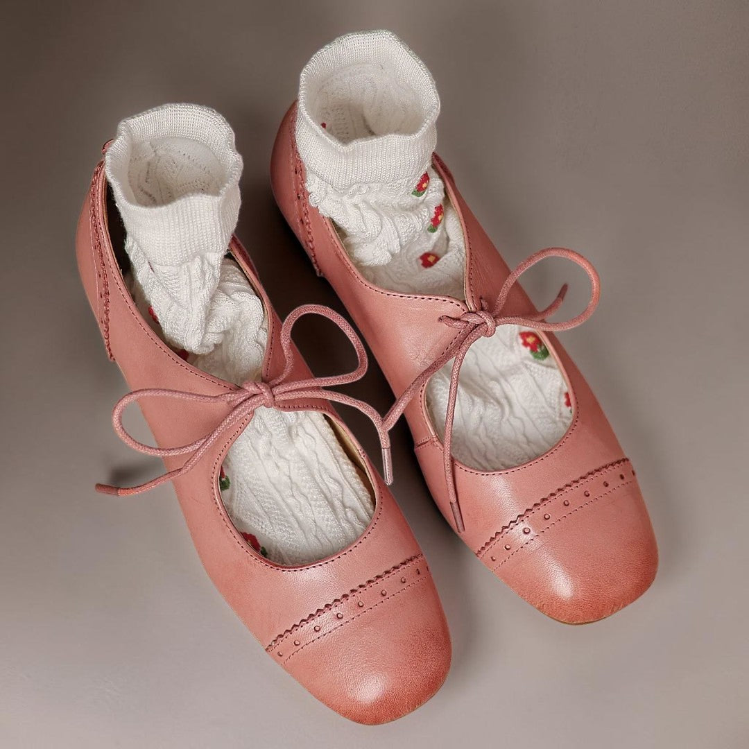 SARA | DERBY IN ENGRAVED LEATHER