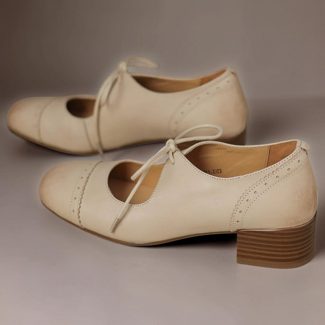 SARA | DERBY IN ENGRAVED LEATHER