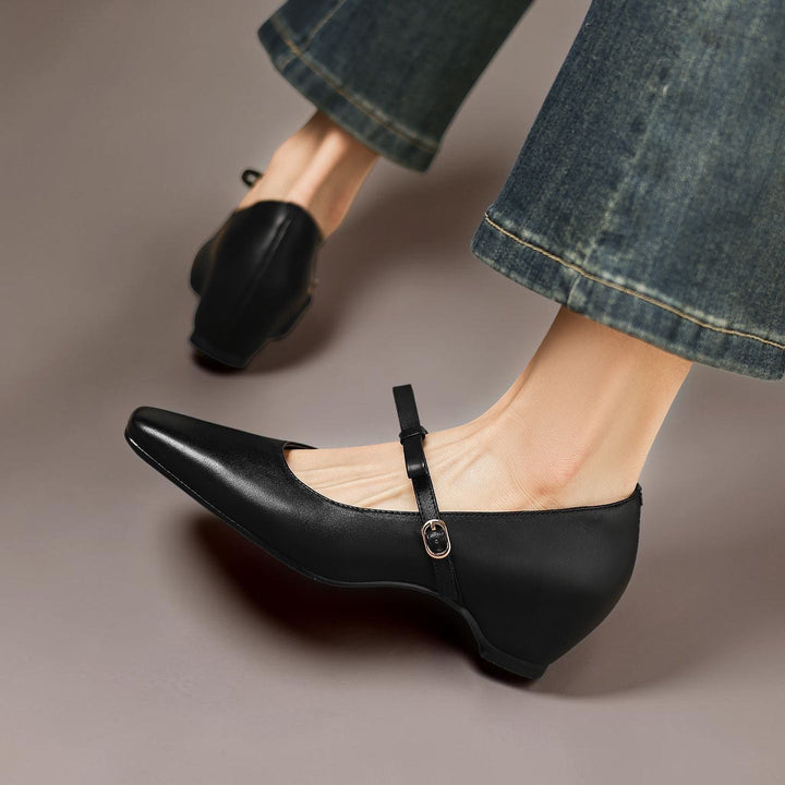 NOOR | ELEGANT MARY JANES WITH BOW