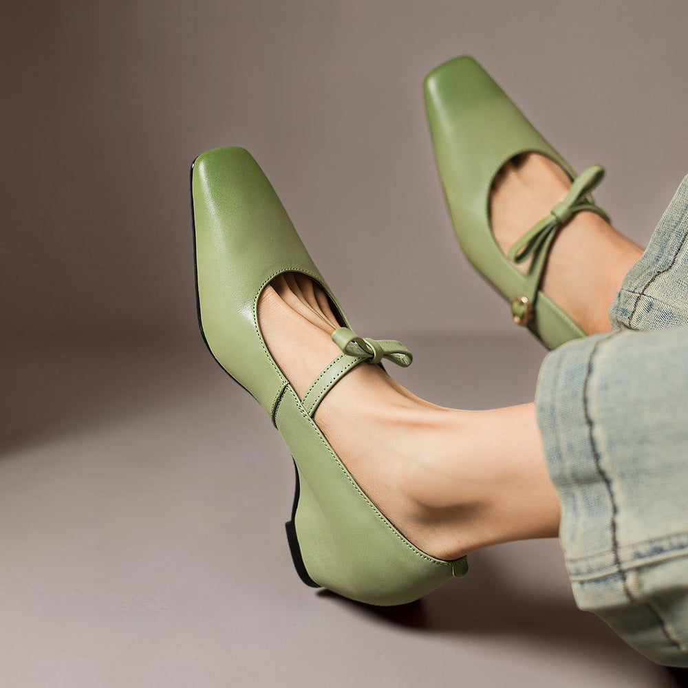 NOOR | ELEGANT MARY JANES WITH BOW