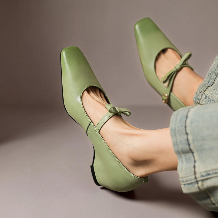 NOOR | ELEGANT MARY JANES WITH BOW