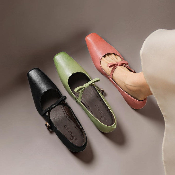 NOOR | ELEGANT MARY JANES WITH BOW