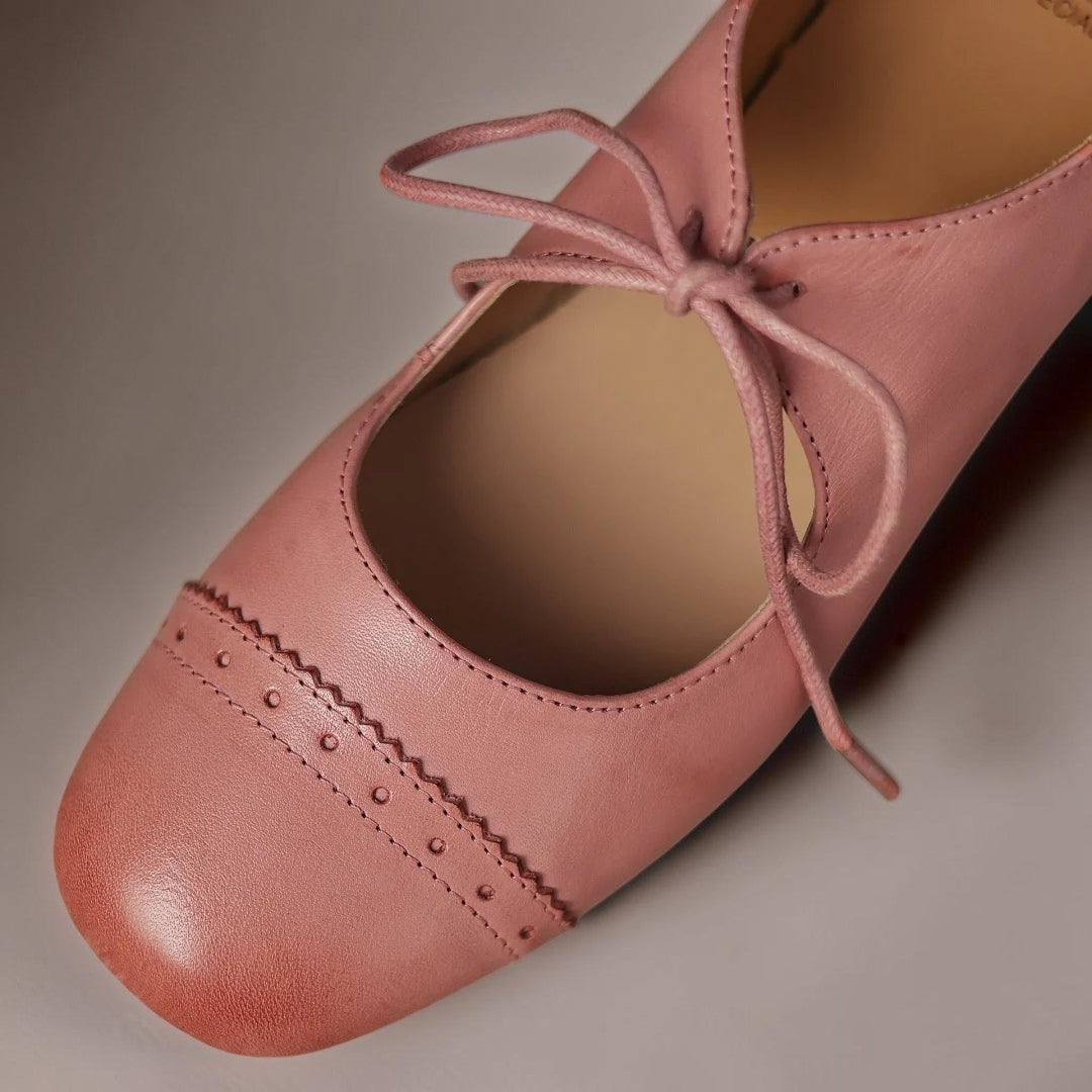 SARA | DERBY IN ENGRAVED LEATHER