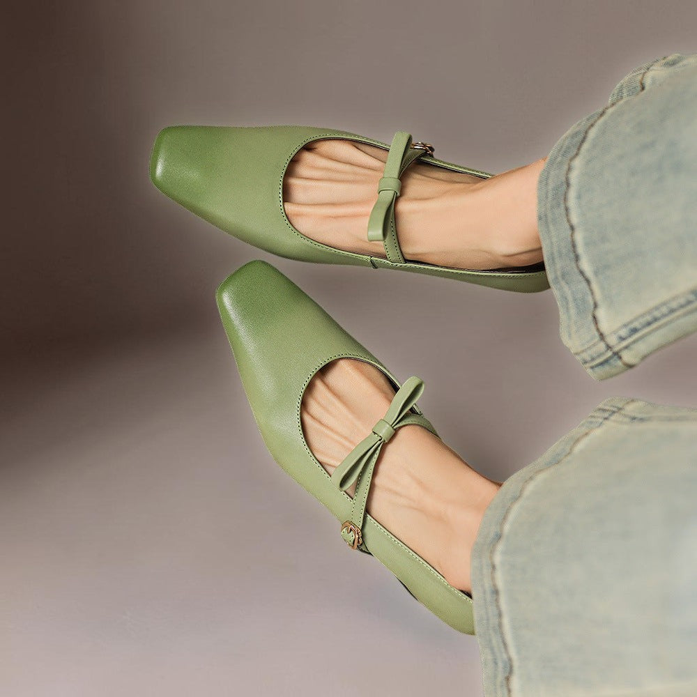NOOR | ELEGANT MARY JANES WITH BOW
