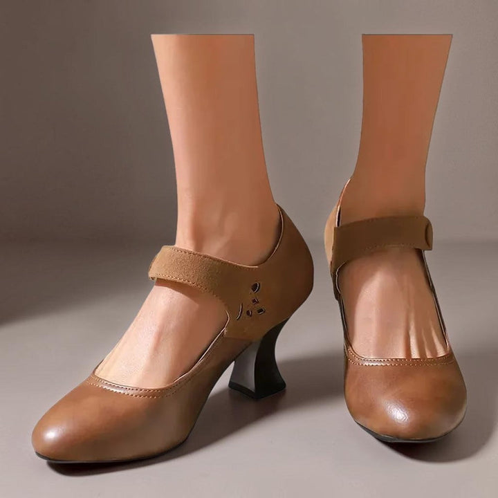 EMMA | SLIP-ONS WITH ANKLE STRAP