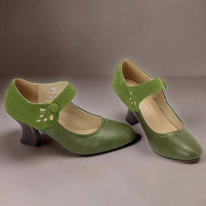 EMMA | SLIP-ONS WITH ANKLE STRAP