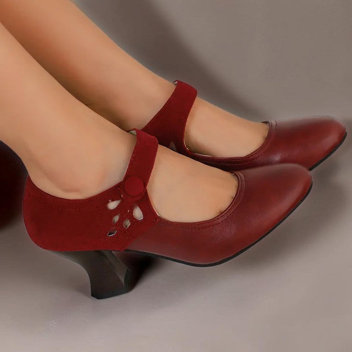 EMMA | SLIP-ONS WITH ANKLE STRAP
